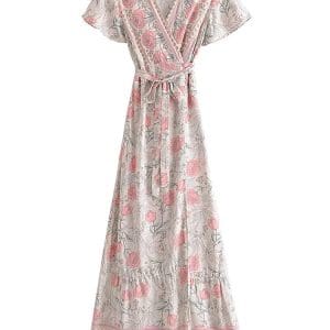 Robe Longue Femme Année 70 - Louise Vintage