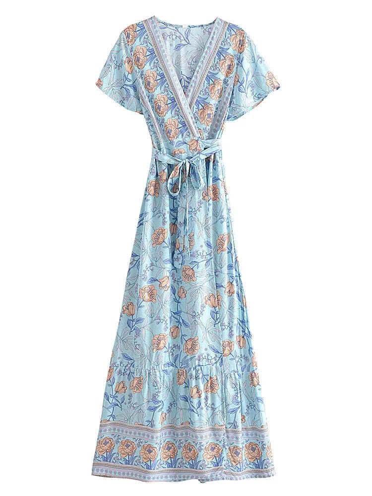 Robe Longue Style Année 70 - Louise Vintage