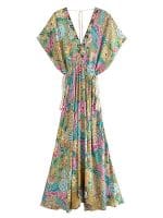 Robe Psychédélique des Années 70 - Louise Vintage
