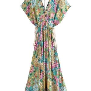 Robe Psychédélique des Années 70 - Louise Vintage