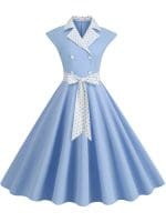 Robe Rétro pas Cher Félin - Louise Vintage