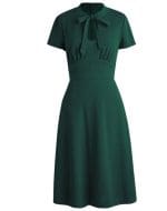 Robe Rockabilly Année 50 Vert - Louise Vintage