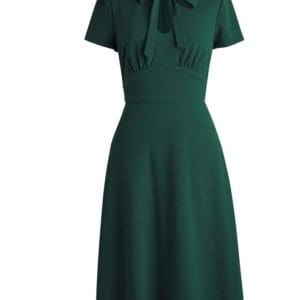 Robe Rockabilly Année 50 Vert - Louise Vintage