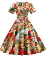 Robe Style 50's Vintage Patchwork - Louise Vintage