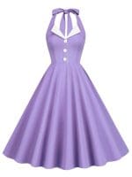 Robe Trapèze Année 60 Patchwork - Louise Vintage