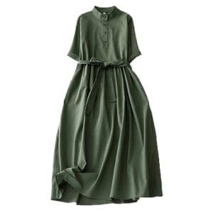 Robe Trapèze Année 70 Chic - Louise Vintage