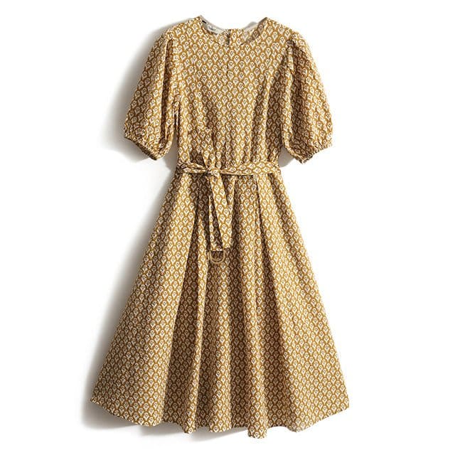 Robe Trapèze Années 70 - Louise Vintage