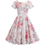 Robe Tunique Vintage Rose - Louise Vintage