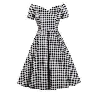 Robe Vichy Année 50 - Louise Vintage