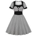 Robe Vintage à Carreaux - Louise Vintage