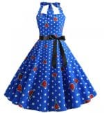 Robe Vintage Année 50 Epaule Dégagée - Louise Vintage