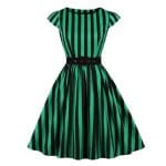 Robe Vintage Année 50 Grande Taille Rayures - Louise Vintage