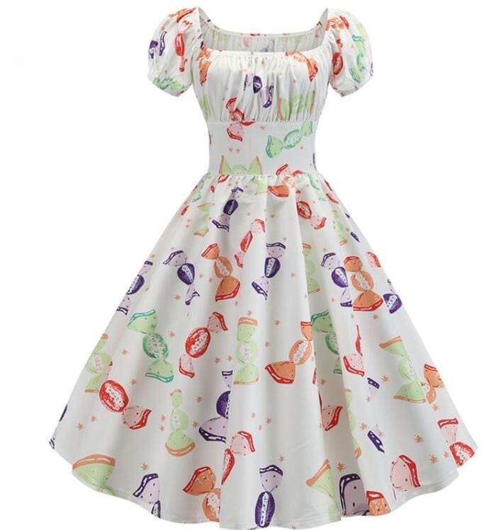 Robe Vintage Année 60 Bonbon - Louise Vintage