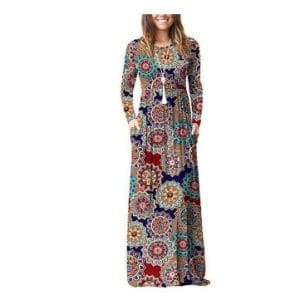 Robe Vintage Années 70 Damier - Louise Vintage