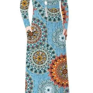 Robe Vintage Années 70 USA Grande Taille - Louise Vintage