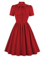 Robe Vintage BCBG Rouge - Louise Vintage