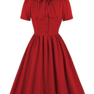Robe Vintage BCBG Rouge - Louise Vintage