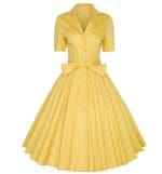 Robe Vintage Col Cranté - Louise Vintage
