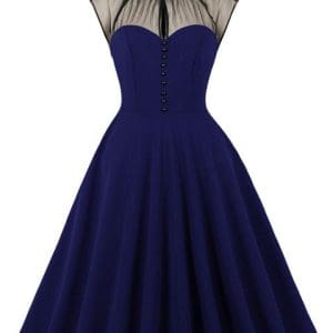 Robe Vintage Col Dentelle - Louise Vintage