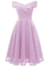 Robe Vintage Demoiselle Violet - Louise Vintage