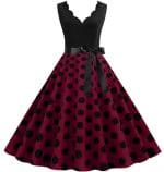 Robe Vintage été Violet - Louise Vintage