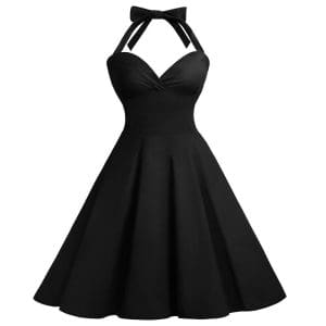 Robe Vintage Grande Taille Sexy Noir - Louise Vintage