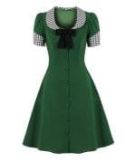 Robe Vintage Jeu de la Dame - Louise Vintage
