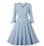 Robe Vintage Longue Boho Fleurs - Louise Vintage