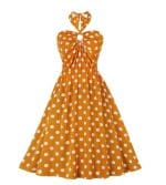 Robe Vintage Mariage Marron - Louise Vintage