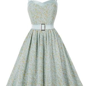 Robe Vintage Pin Up Imprimé Fleurs - Louise Vintage