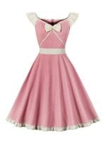 Robe Vintage Pin Up Pas Cher Roses - Louise Vintage