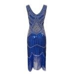 Robe Vintage Années 20 Bleu - Louise Vintage