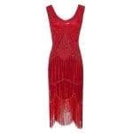 Robe Vintage Années 20 Rouge - Louise Vintage