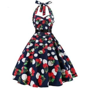 Robe Vintage Cerise - Louise Vintage