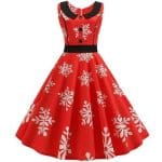 Robe Vintage Flocon - Louise Vintage
