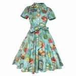 Robe Vintage Grande Taille 60s Frida - Louise Vintage
