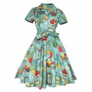 Robe Vintage Grande Taille 60s Frida - Louise Vintage