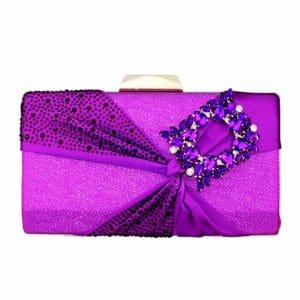 Sac à Main Vintage Annee 30 Violet - Louise Vintage