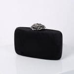 Sac à Main Vintage Style Porte Monnaie Noir - Louise Vintage