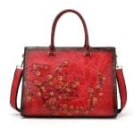 Sac de Cours Vintage Femme Rouge - Louise Vintage