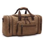 Sac de Voyage Homme Vintage Marron - Louise Vintage