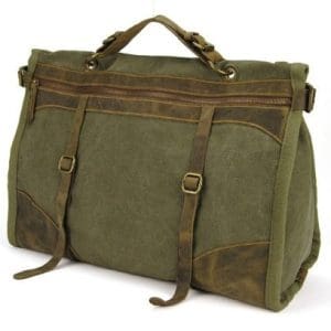Sac Vintage Diligence Vert - Louise Vintage