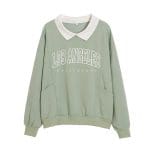 Sweat Vintage Los Angeles Vert - Louise Vintage