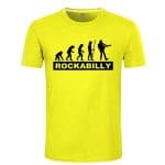 T Shirt Vintage Rockabilly Jaune - Louise Vintage