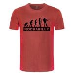 T Shirt Vintage Rockabilly Rouge - Louise Vintage