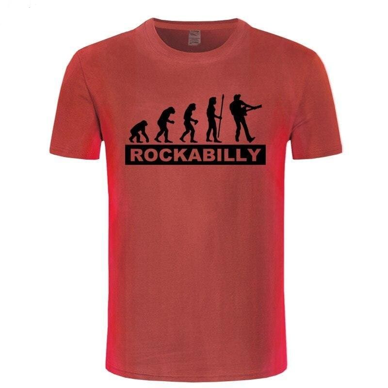 T Shirt Vintage Rockabilly Rouge - Louise Vintage