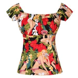 Top Vintage Années 50 Pin Up - Louise Vintage