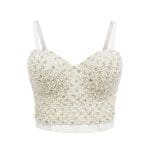 Top Vintage Bustier Creme - Louise Vintage