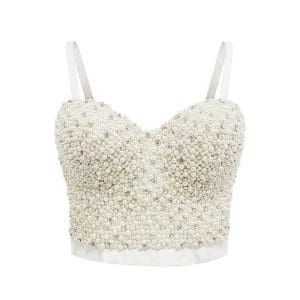 Top Vintage Bustier Creme - Louise Vintage