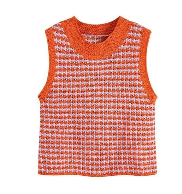 Top Vintage Orange - Louise Vintage